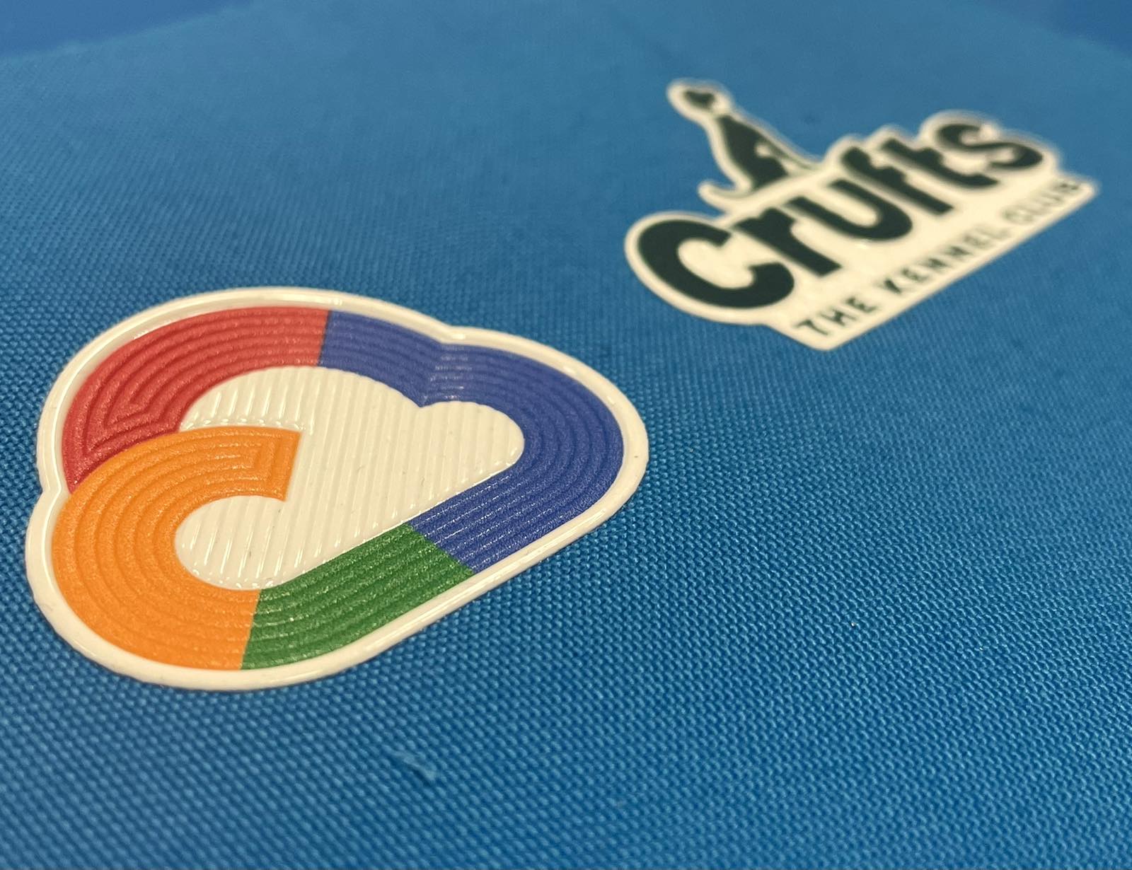3D TPU patch close-up